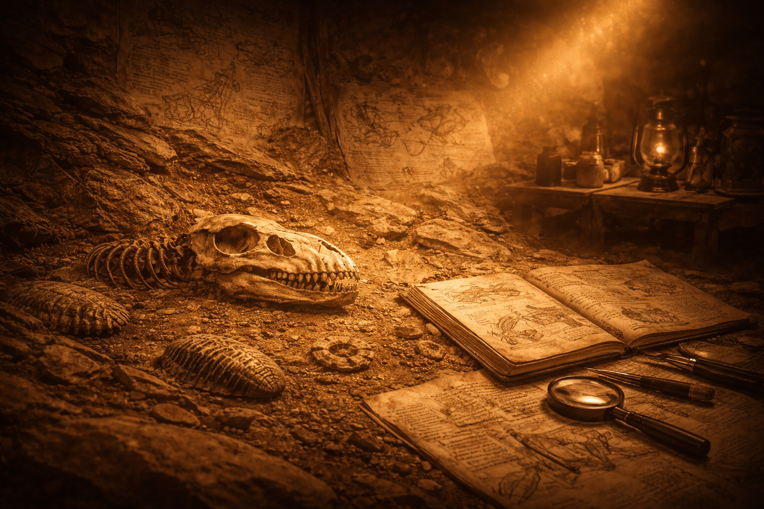 Fossil Beds and Museum Notes